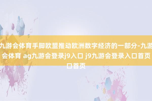 九游会体育手脚欧盟推动欧洲数字经济的一部分-九游会体育 ag九游会登录j9入口 j9九游会登录入口首页