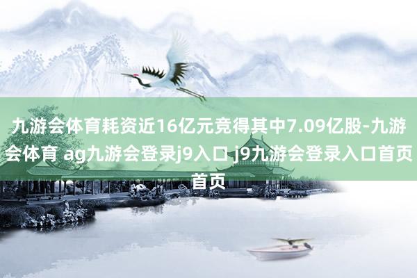 九游会体育耗资近16亿元竞得其中7.09亿股-九游会体育 ag九游会登录j9入口 j9九游会登录入口首页