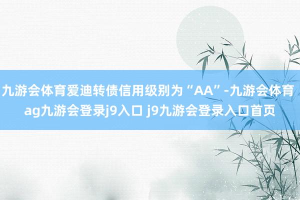九游会体育爱迪转债信用级别为“AA”-九游会体育 ag九游会登录j9入口 j9九游会登录入口首页